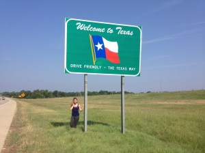 For the claim that everything is bigger here, the sign was a little underwhelming (Please see Rhode Island). I'm on the phone. And here's why...