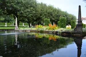 The gardens are an intricate, geometric maze of foliage and flowers. Pools of water and fountains create an ambiance that is pleasing to all of the senses.