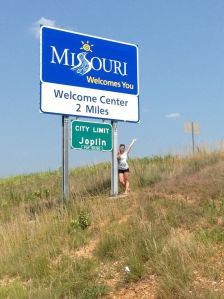 Maybe we'll see you next time Joplin. It also took a lot longer to get through Missouri than I expected. 