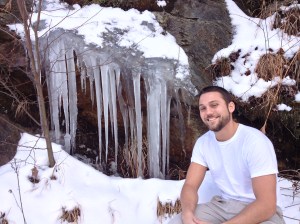 Not a state sign - I get that. But A) Mark looks SO handsome and B) Look at the size of those icicles! 