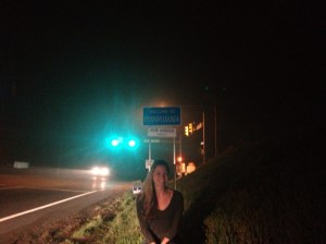 Hi, my name is Melody. It's really cold out here AND it's raining. Also, seriously Pennsylvania? This is the best you can do?