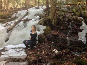 We also missed Massachusetts despite driving through the state like four times. Check out this frozen waterfall!