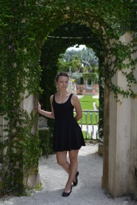 Archways covered in vines are everywhere on the grounds, creating the romantic, vintage feel of a classic love story.