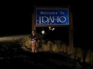 Sometime around midnight, we reach the beautiful Glacier country of Idaho.