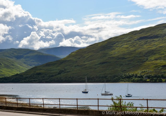 Fort William, where you want to stay if you're to explore all of Glen Nevis
